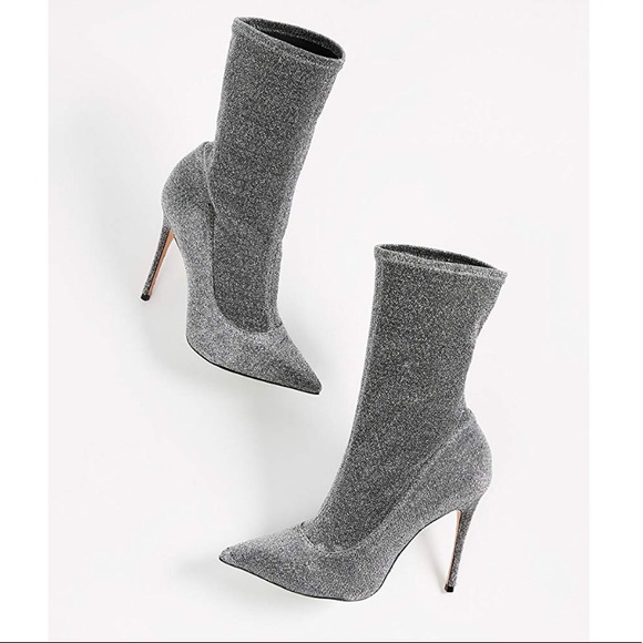 SCHUTZ Shoes - ‼️Final Drop‼️Schutz Silver Mislane Pointed Boots